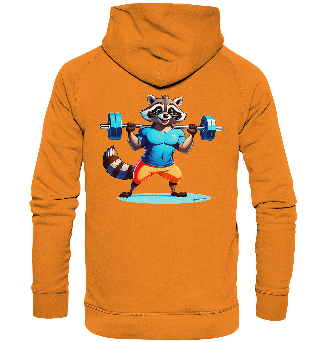 Fitness Raccoon - Basic Unisex Hoodie