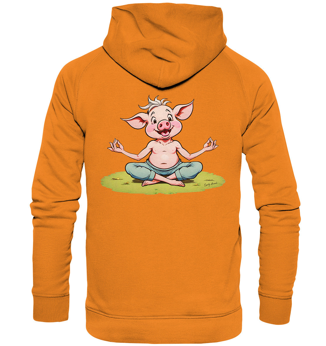 Yoga Pork - Basic Unisex Hoodie