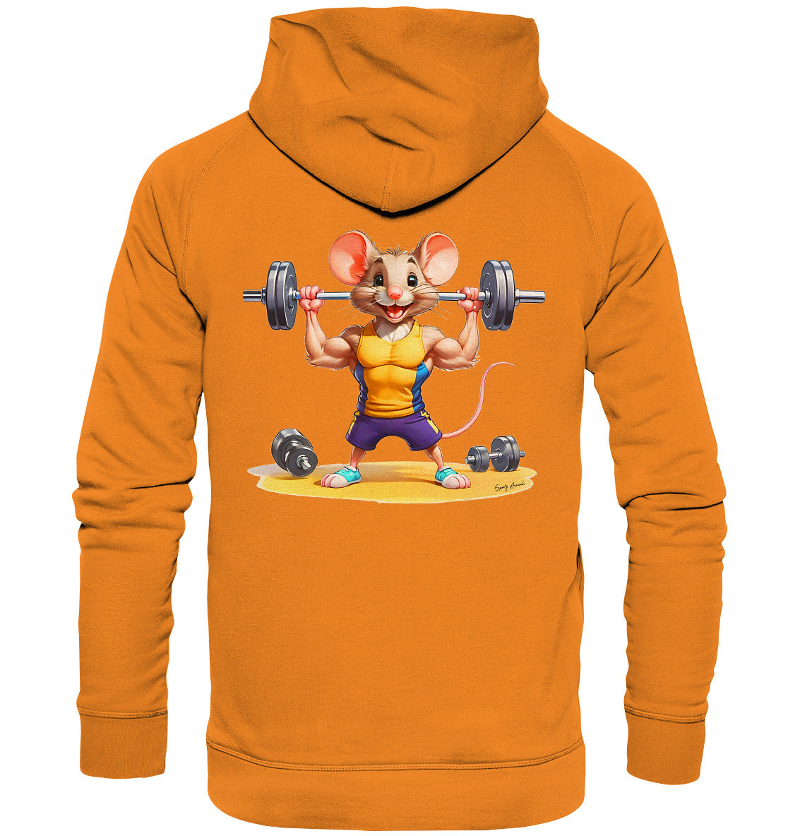 Fitness Mouse - Basic Unisex Hoodie