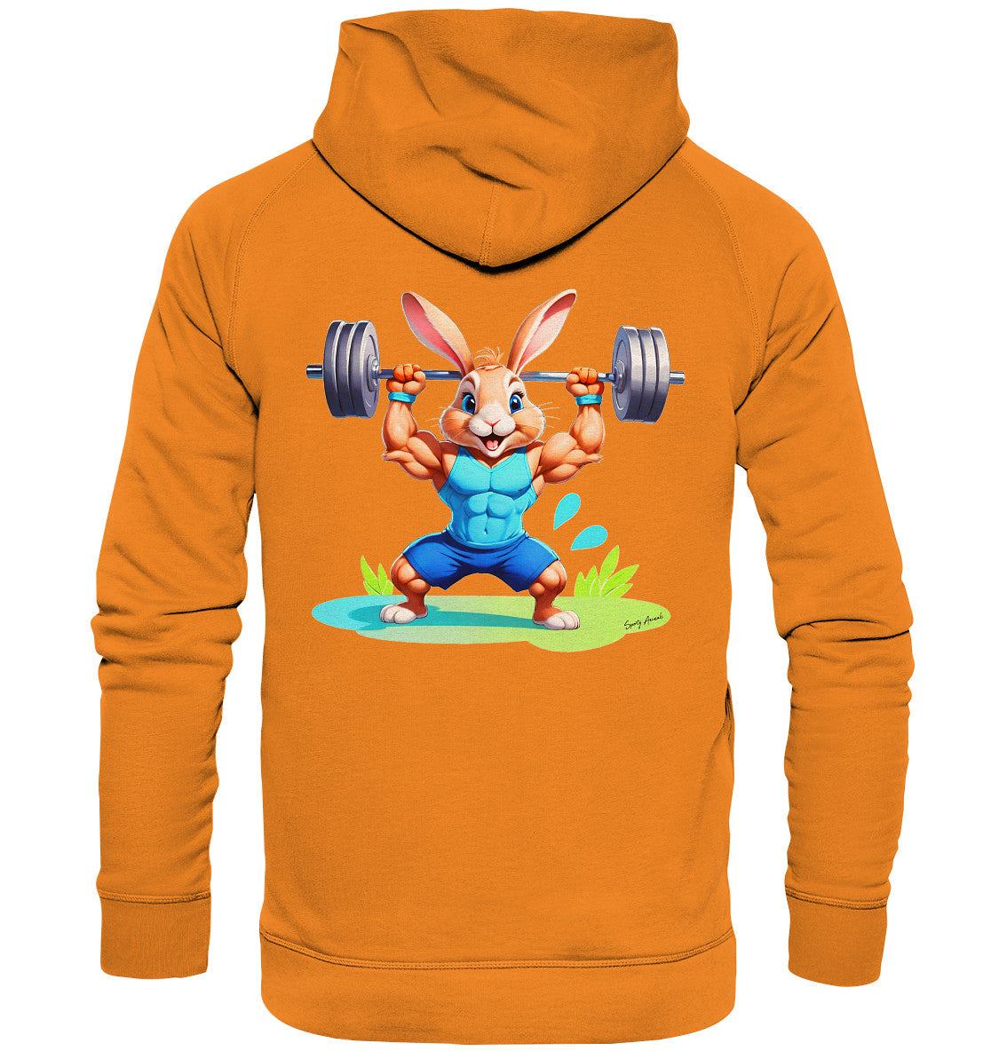 Fitness Bunny - Basic Unisex Hoodie