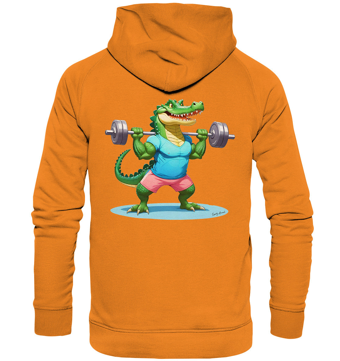 Fitness Crocodile - Basic Unisex Hoodie