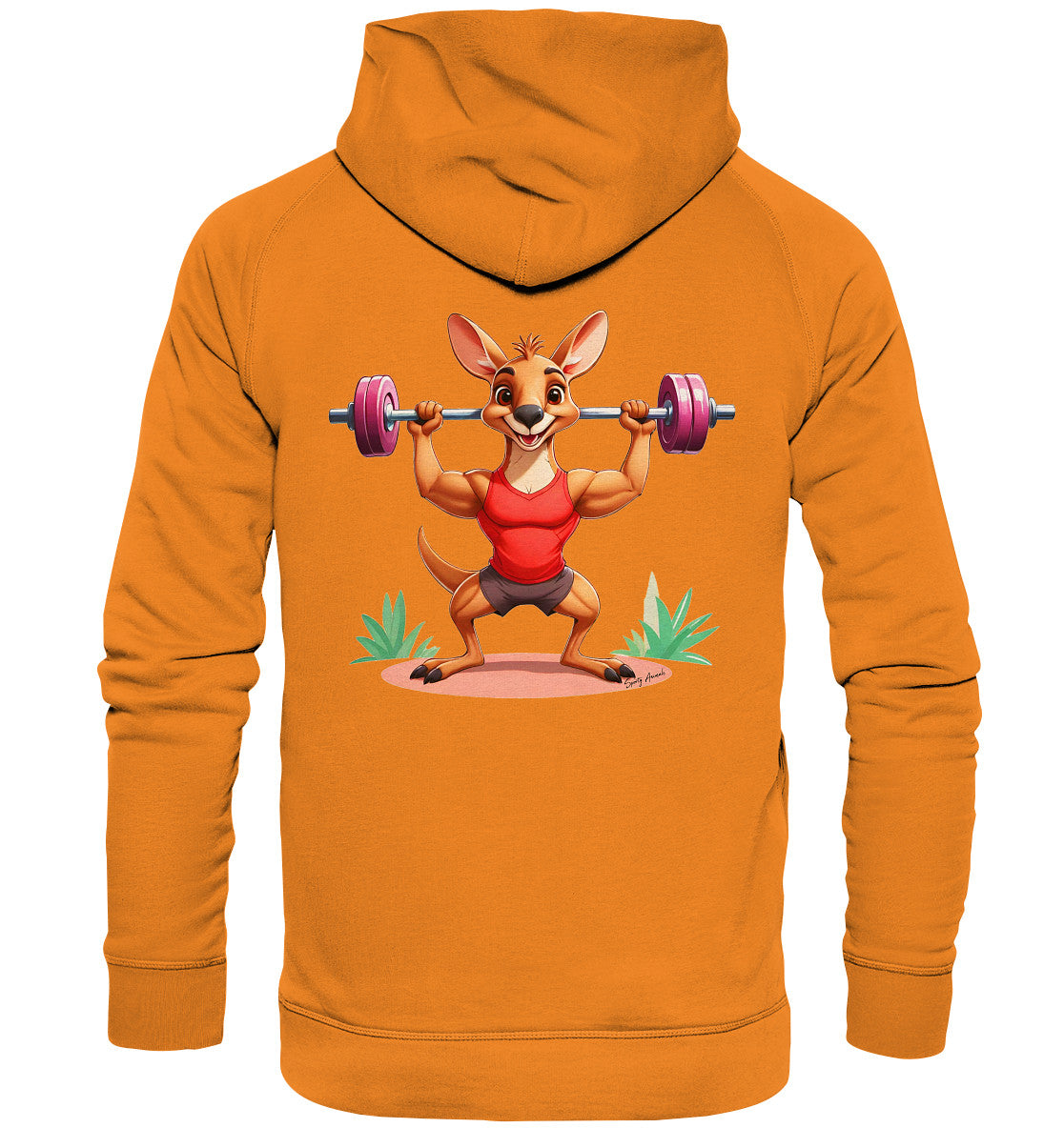 Fitness Kangaroo - Basic Unisex Hoodie