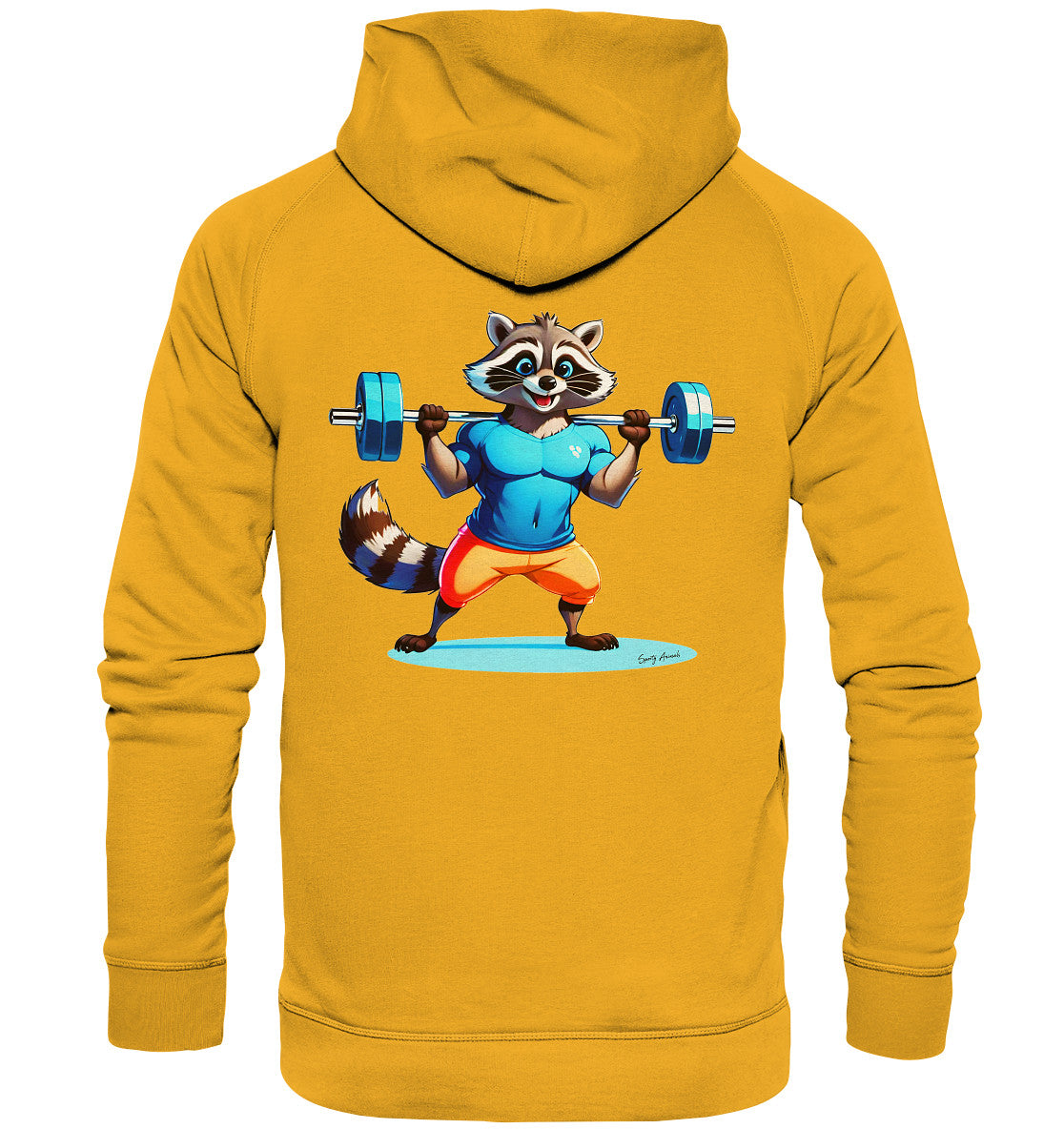 Fitness Raccoon - Basic Unisex Hoodie