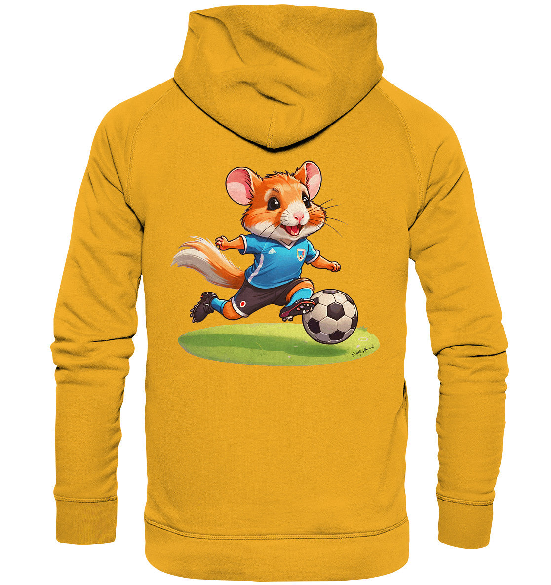 Soccer Hamster - Basic Unisex Hoodie