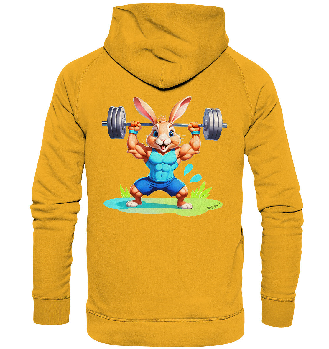 Fitness Bunny - Basic Unisex Hoodie