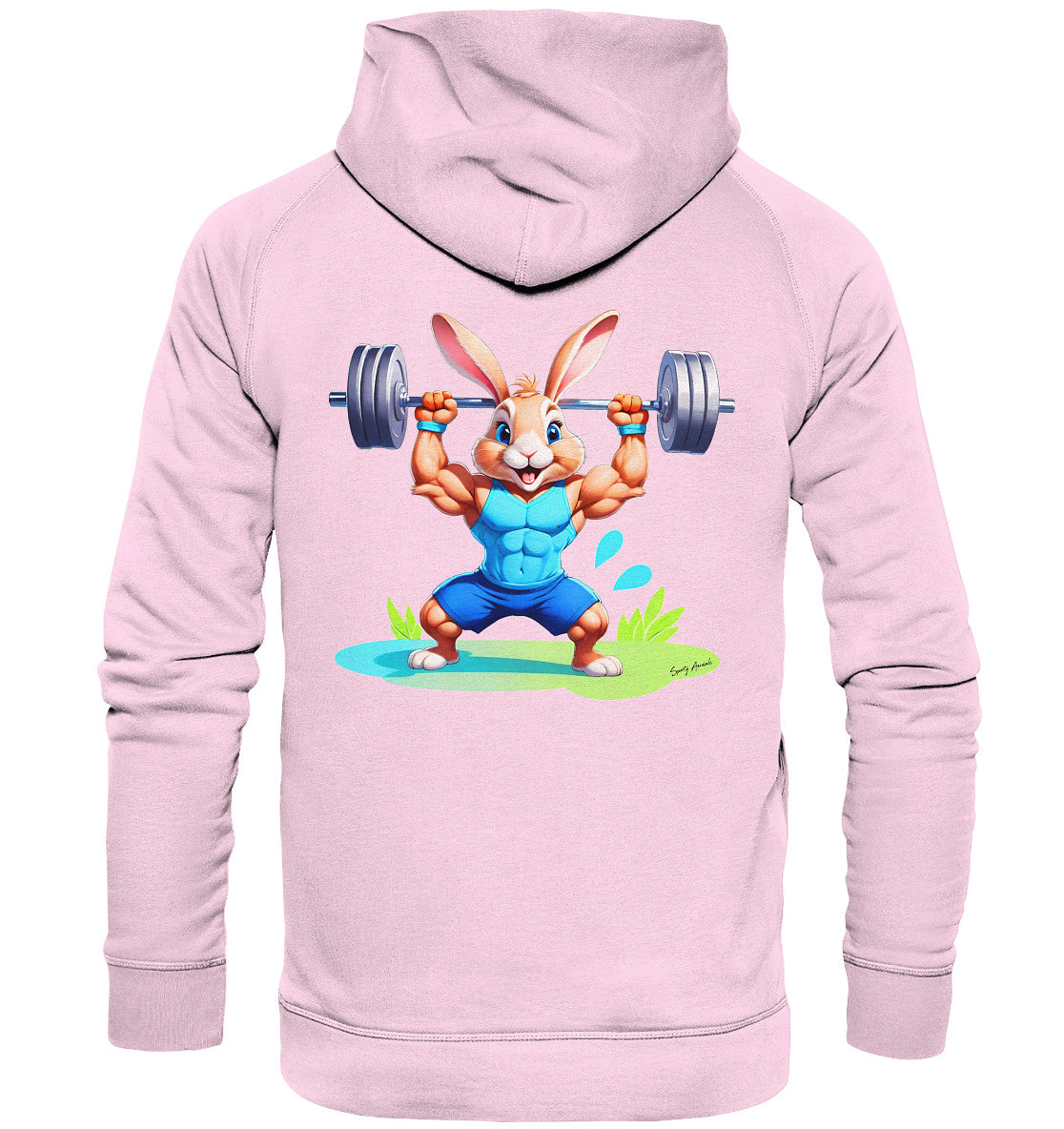 Fitness Bunny - Basic Unisex Hoodie