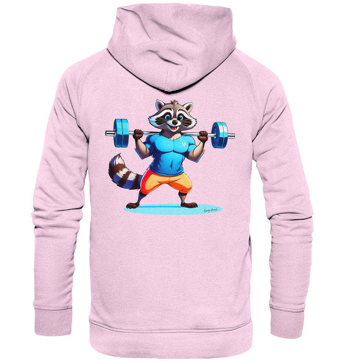 Fitness Raccoon - Basic Unisex Hoodie