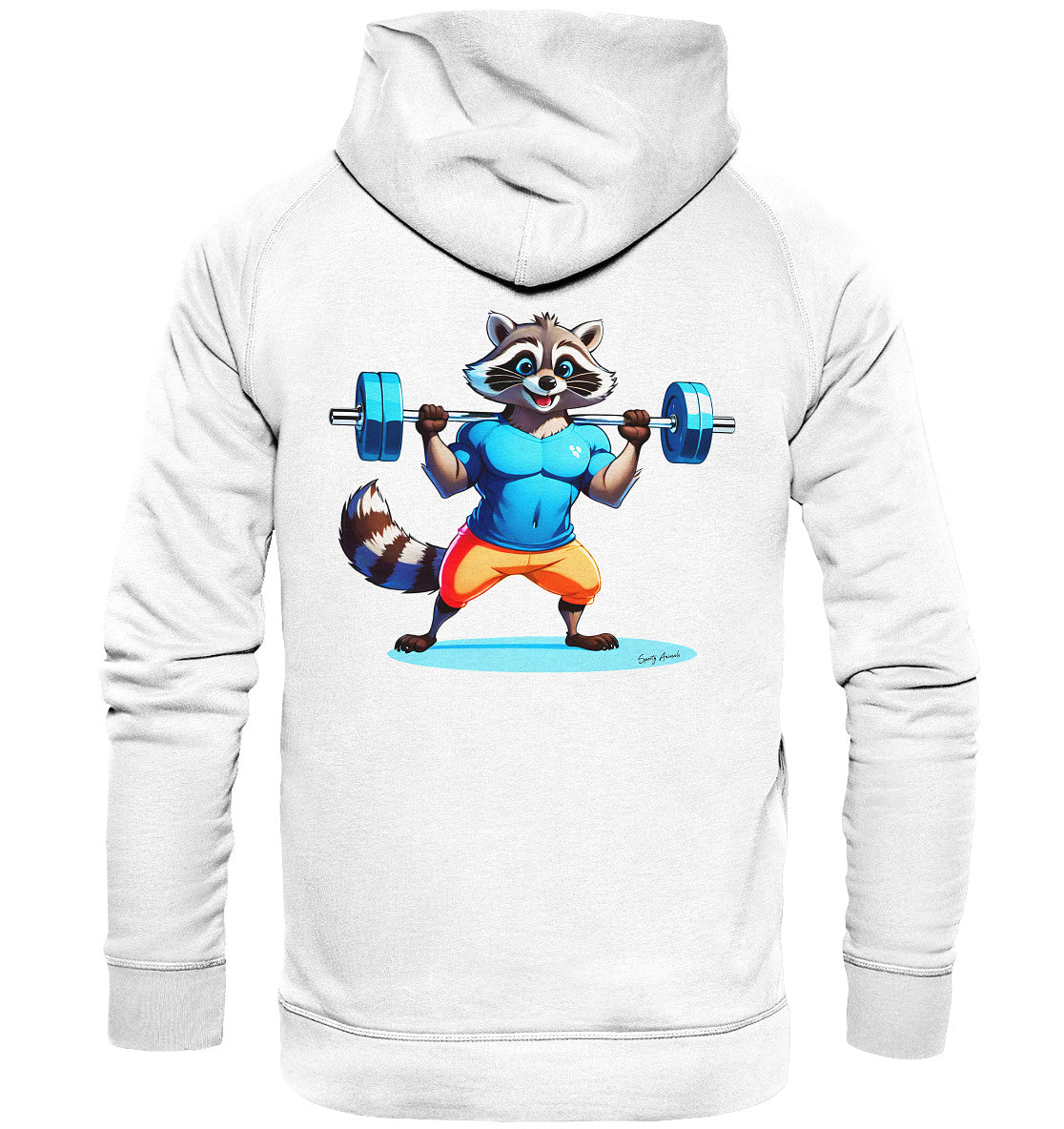 Fitness Raccoon - Basic Unisex Hoodie