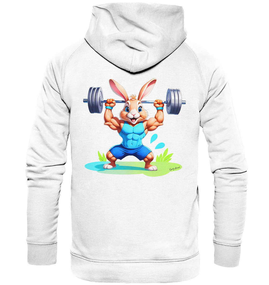 Fitness Bunny - Basic Unisex Hoodie