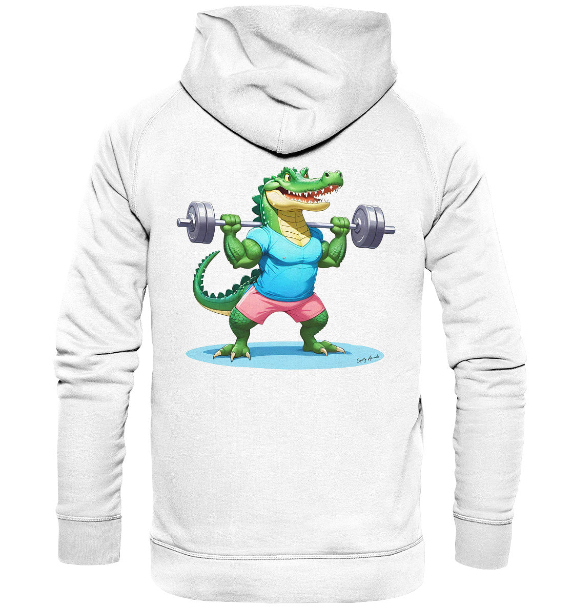 Fitness Crocodile - Basic Unisex Hoodie