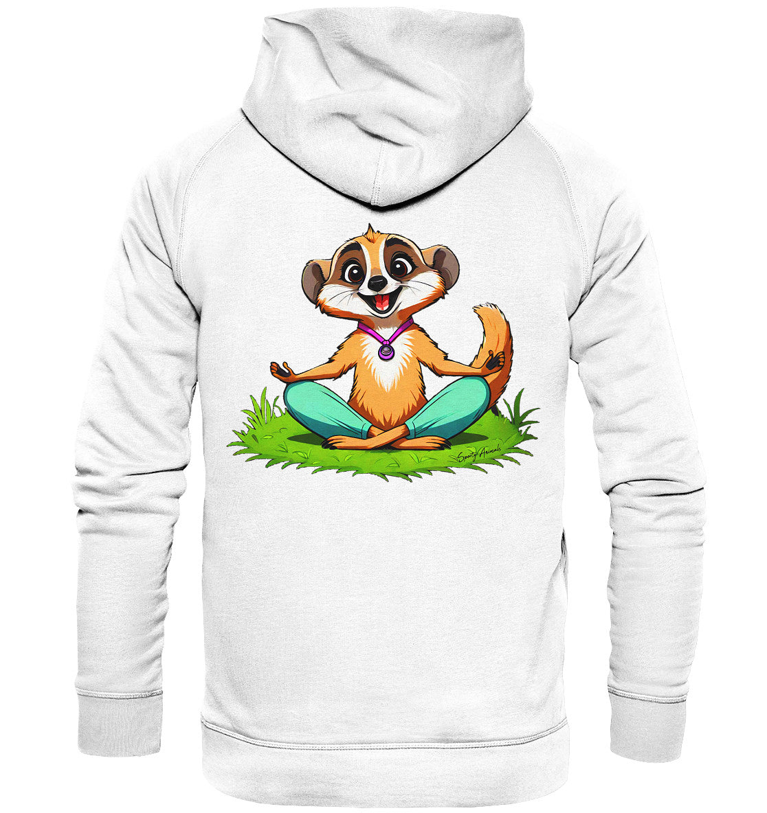 Yoga Meerkat - Basic Unisex Hoodie