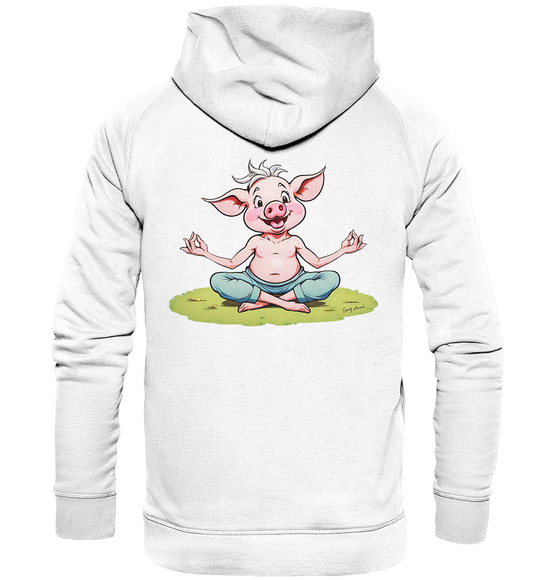 Yoga Pork - Basic Unisex Hoodie