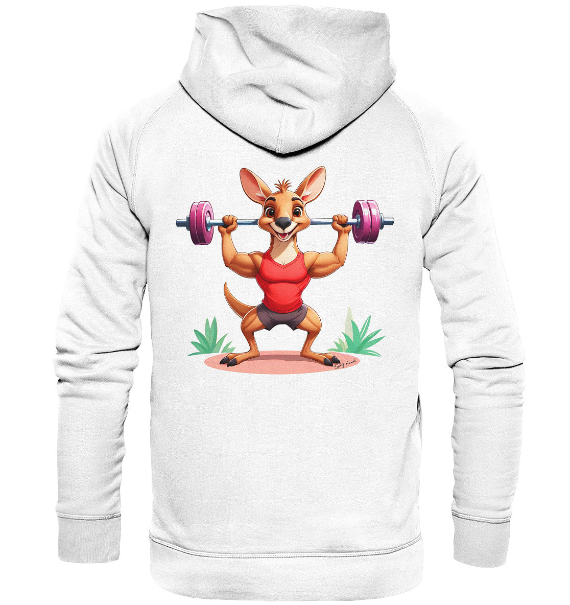 Fitness Kangaroo - Basic Unisex Hoodie