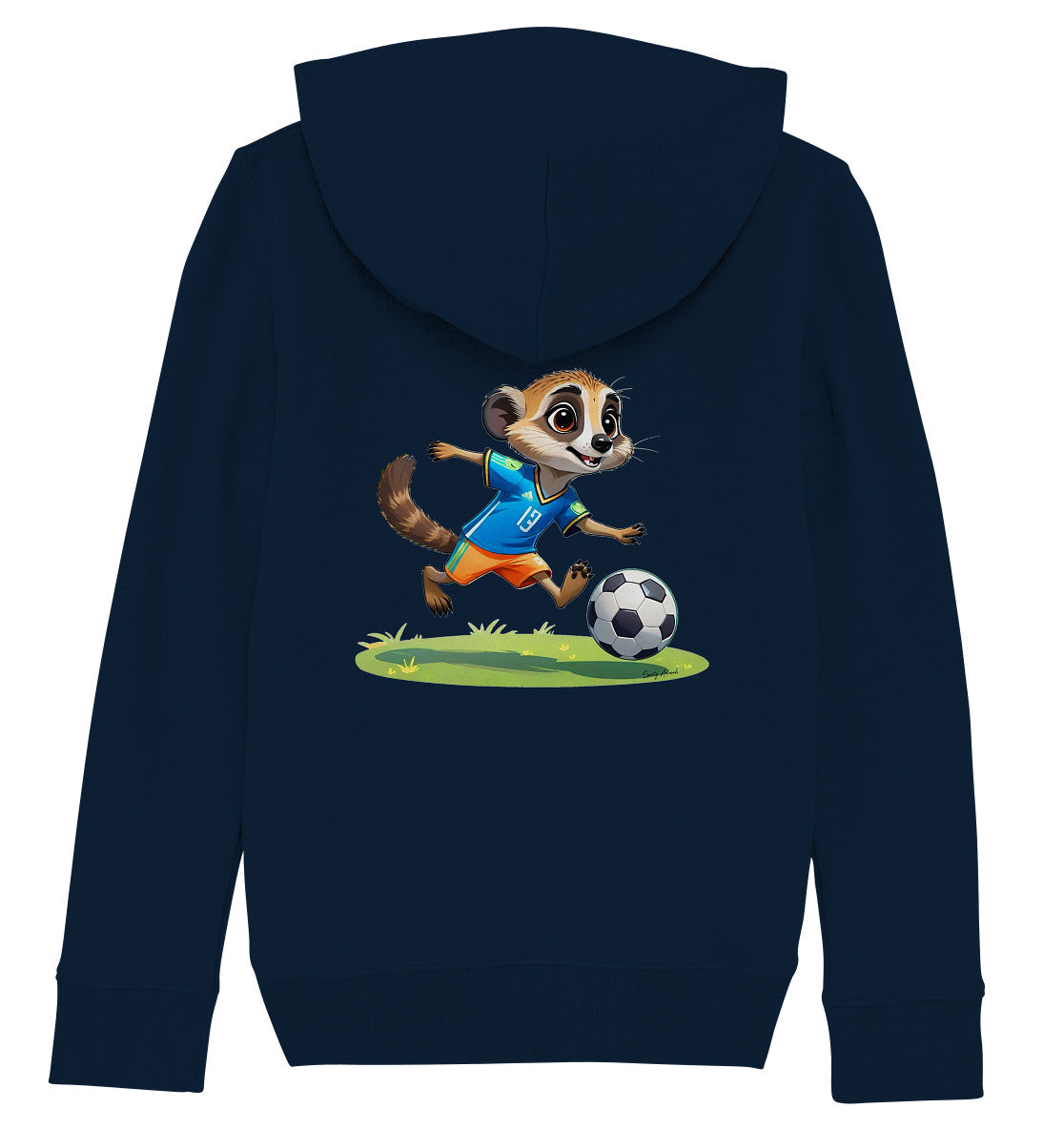 Soccer Meerkat - Kids Organic Hoodie