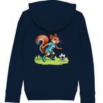 Soccer Sqirrel - Kids Organic Hoodie