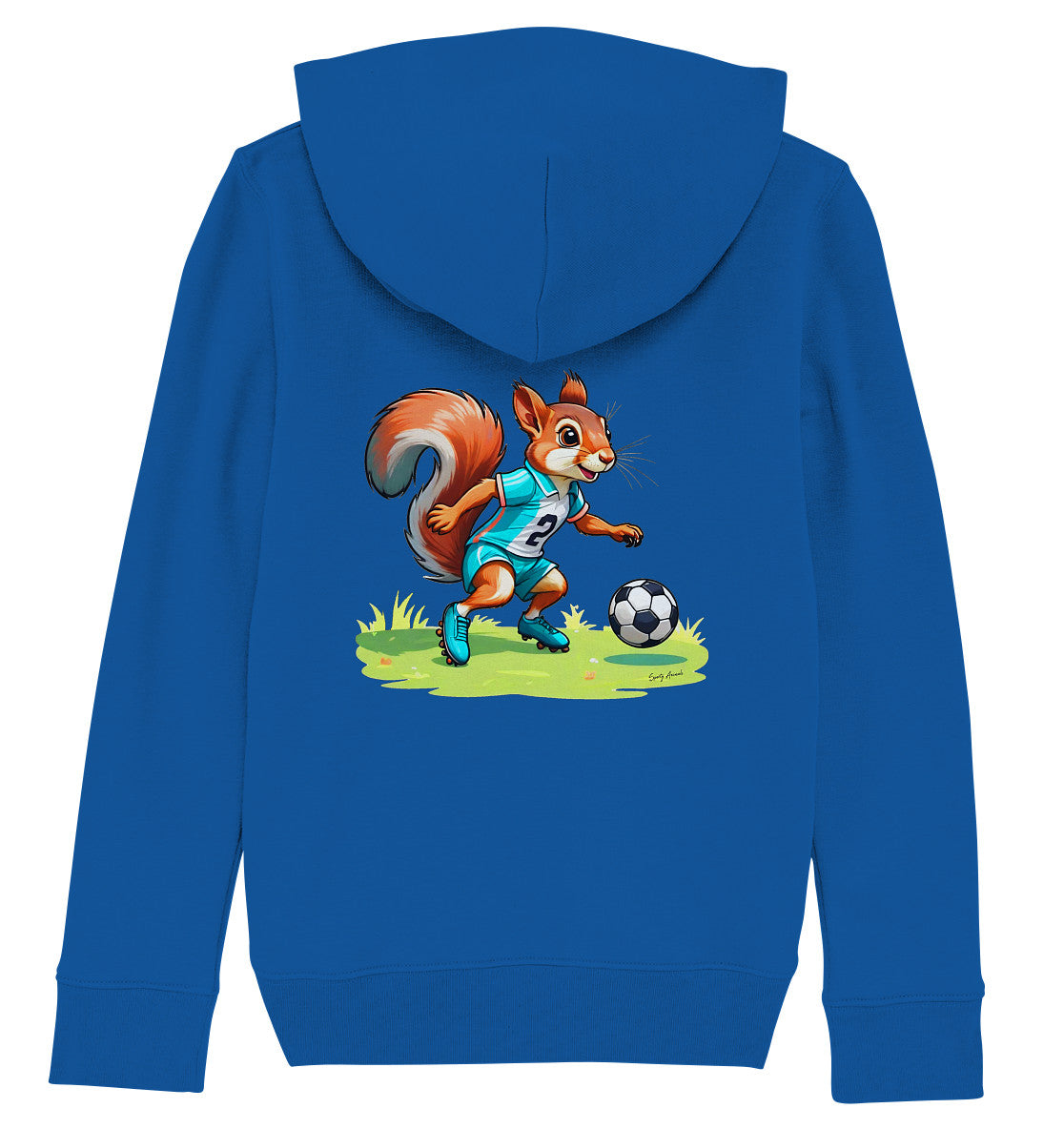 Soccer Sqirrel - Kids Organic Hoodie