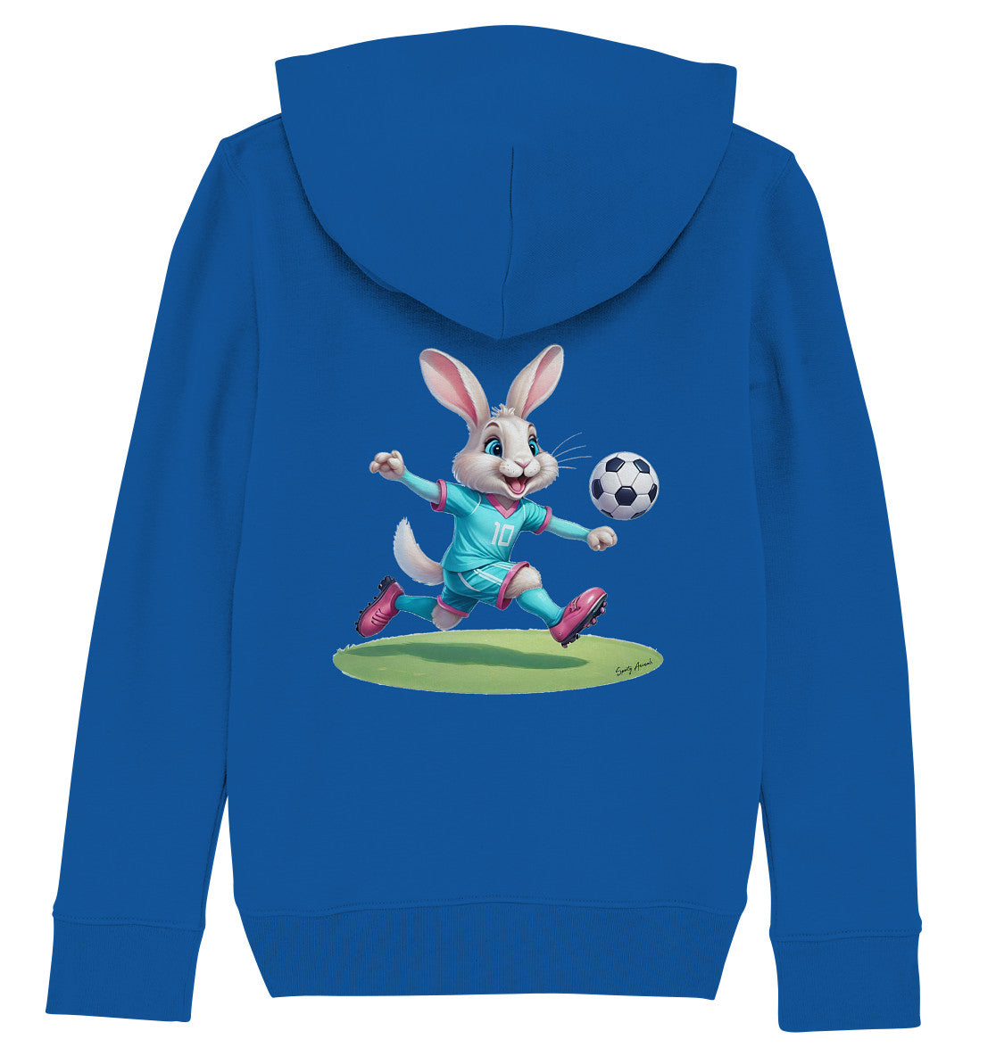 Soccer Bunny - Kids Organic Hoodie