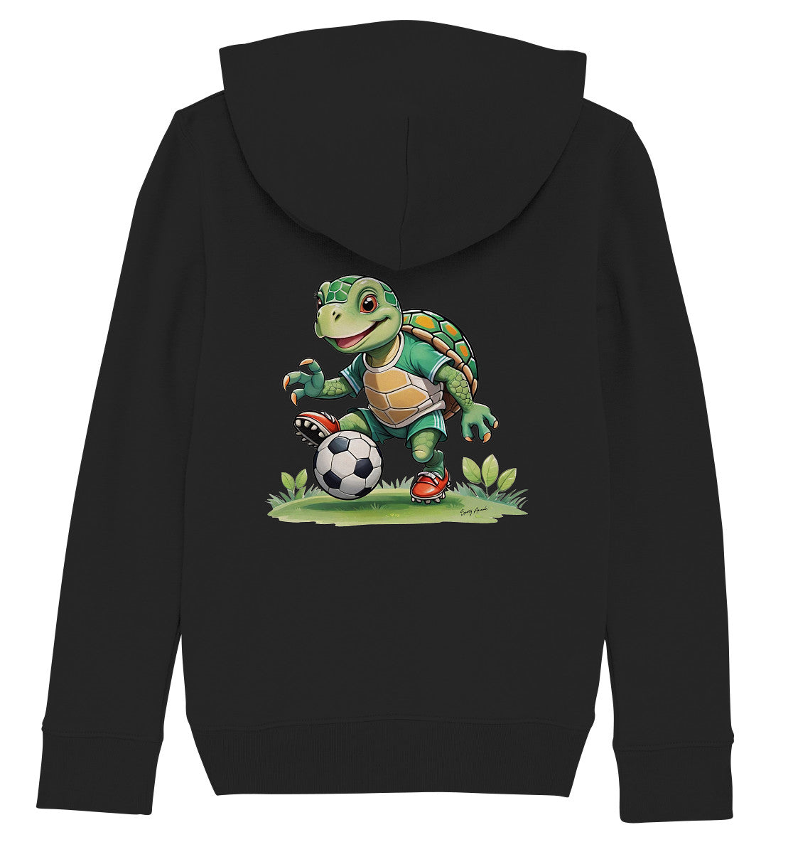 Soccer Turtle - Kids Organic Hoodie