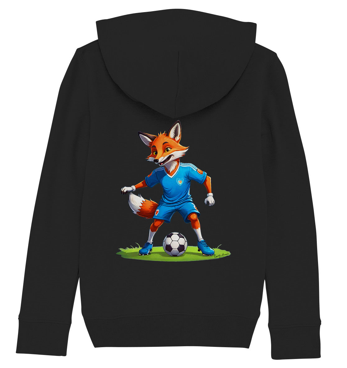 Soccer Fox - Kids Organic Hoodie