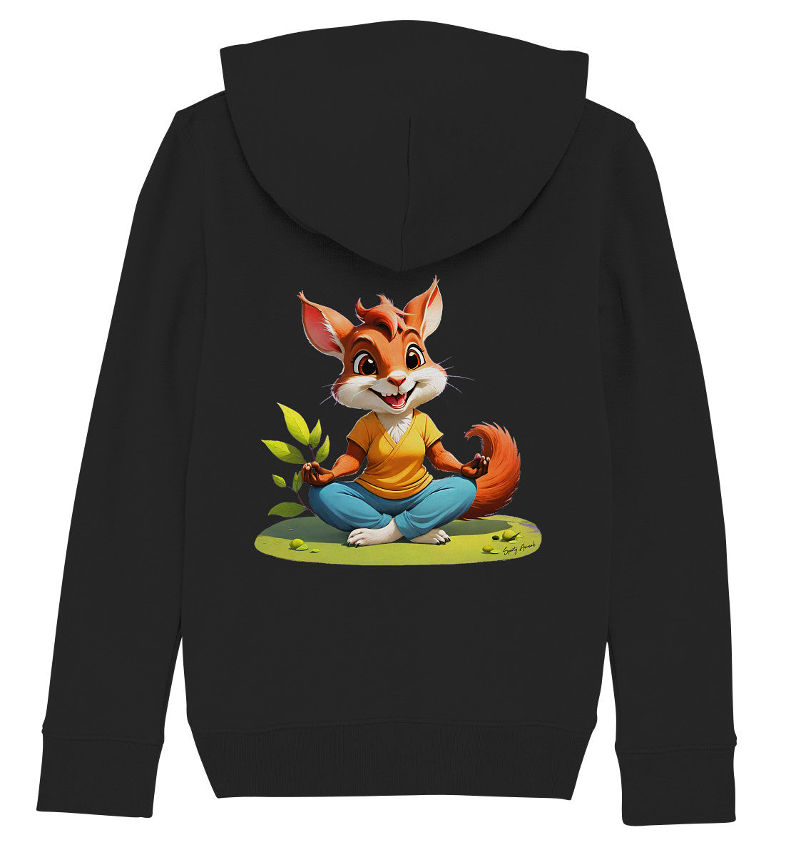 Yoga Sqirrel - Kids Organic Hoodie