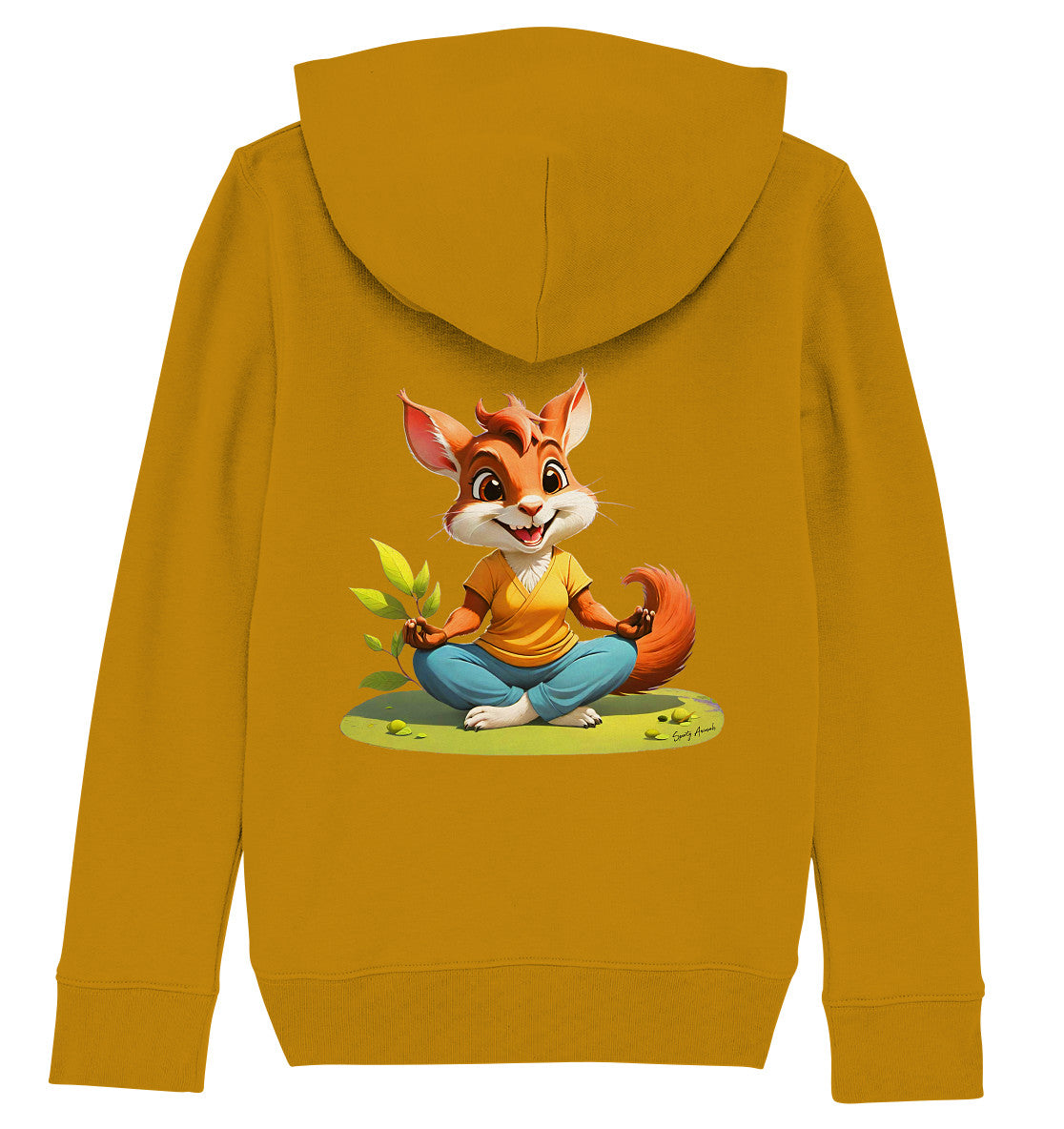 Yoga Sqirrel - Kids Organic Hoodie