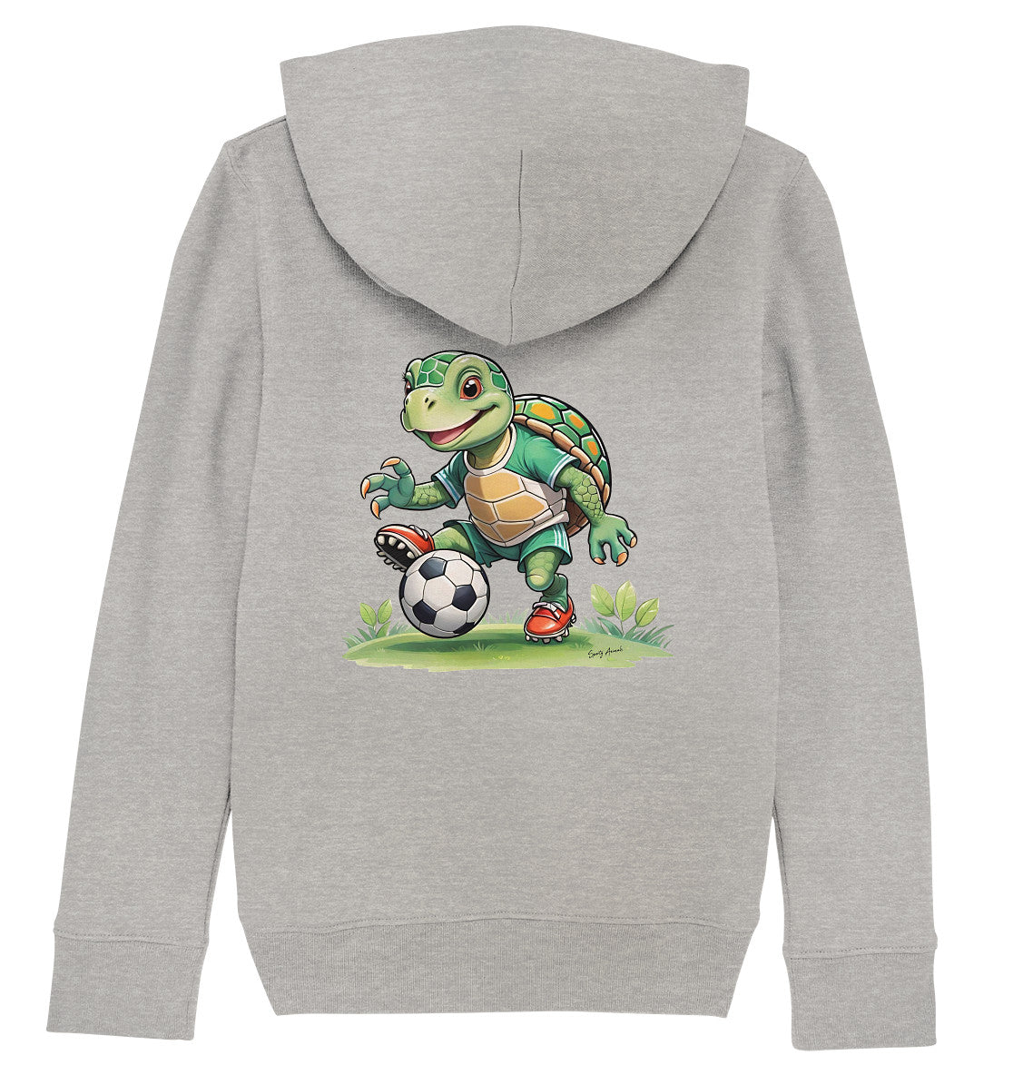 Soccer Turtle - Kids Organic Hoodie