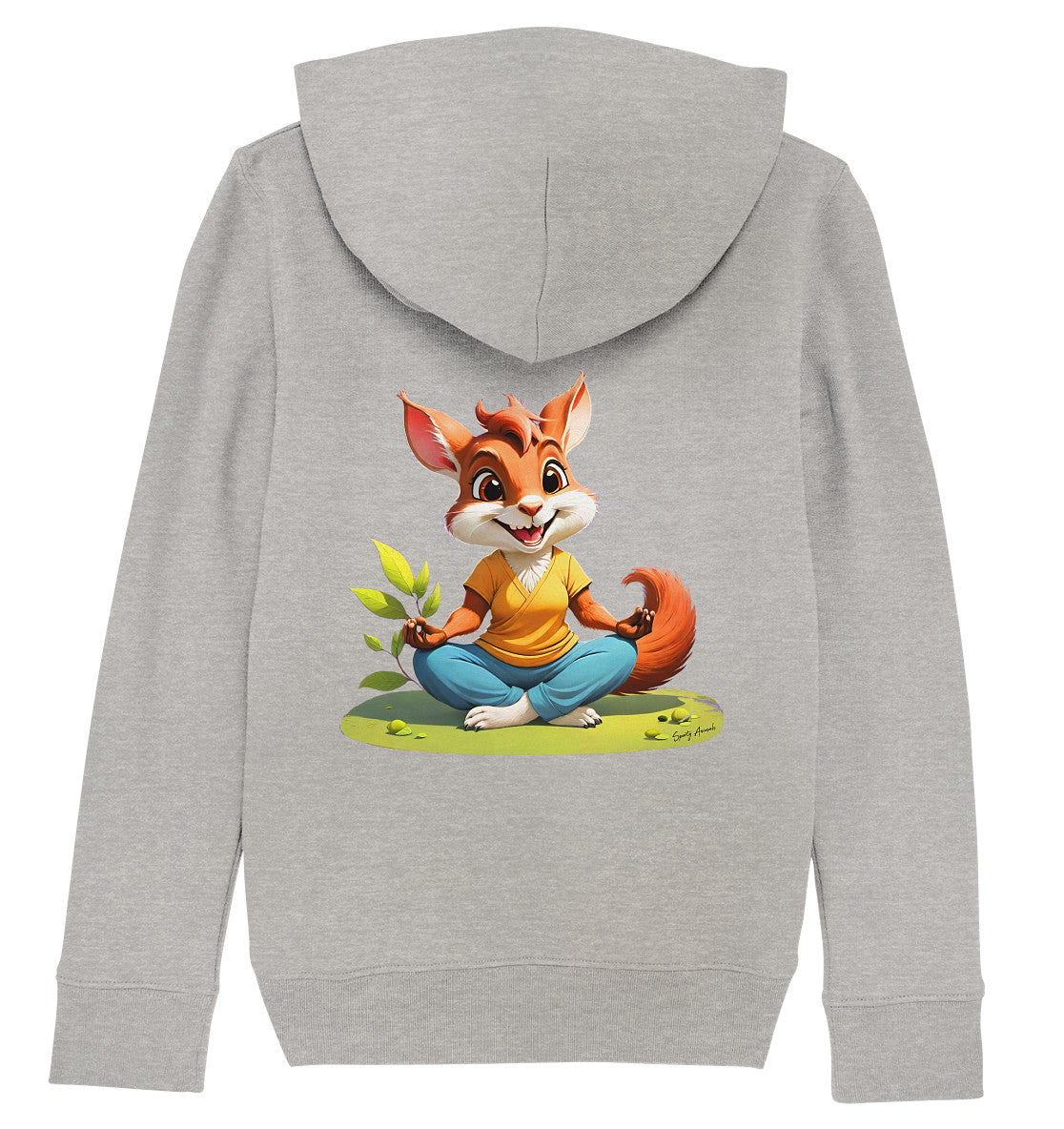 Yoga Sqirrel - Kids Organic Hoodie