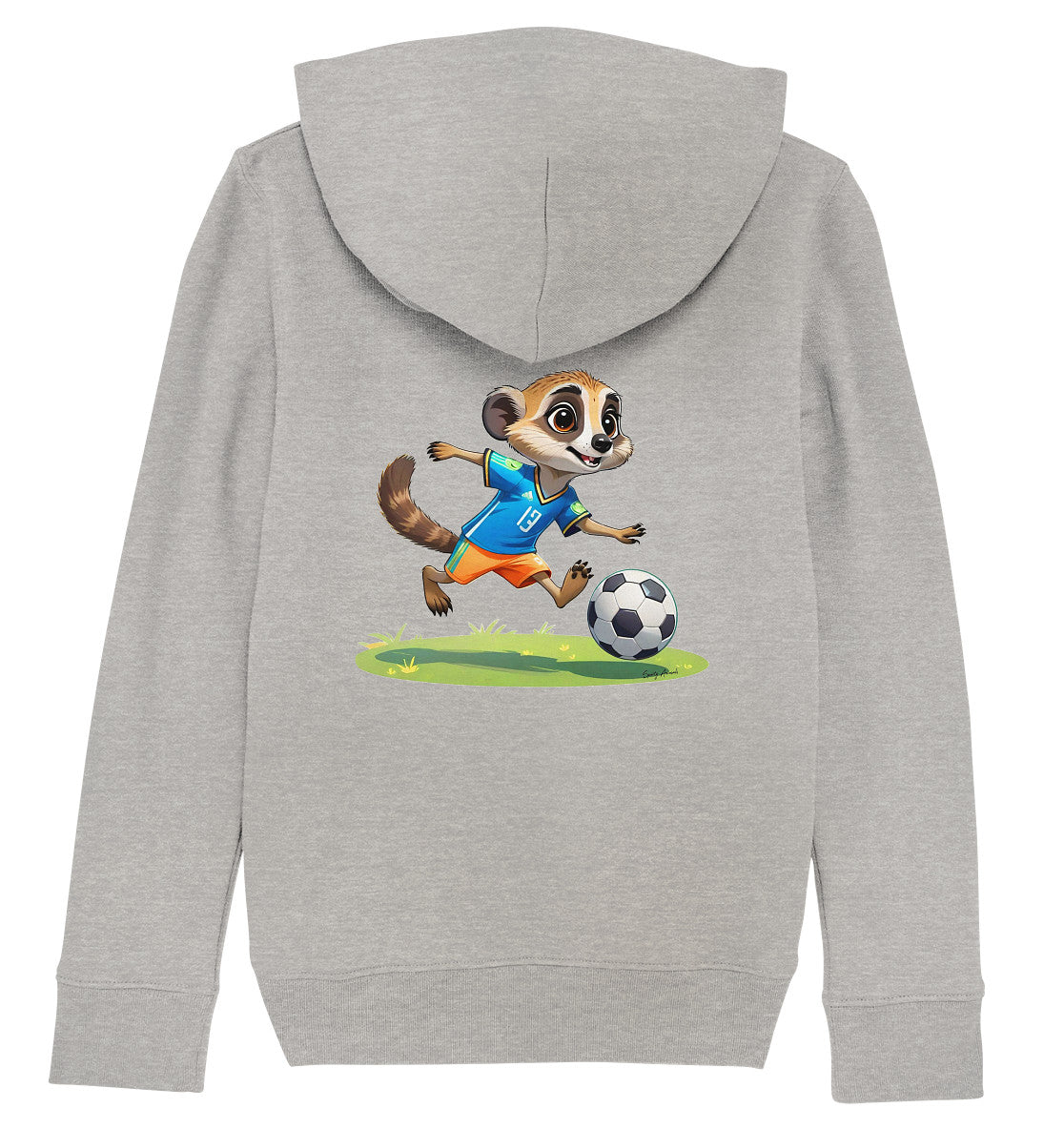 Soccer Meerkat - Kids Organic Hoodie