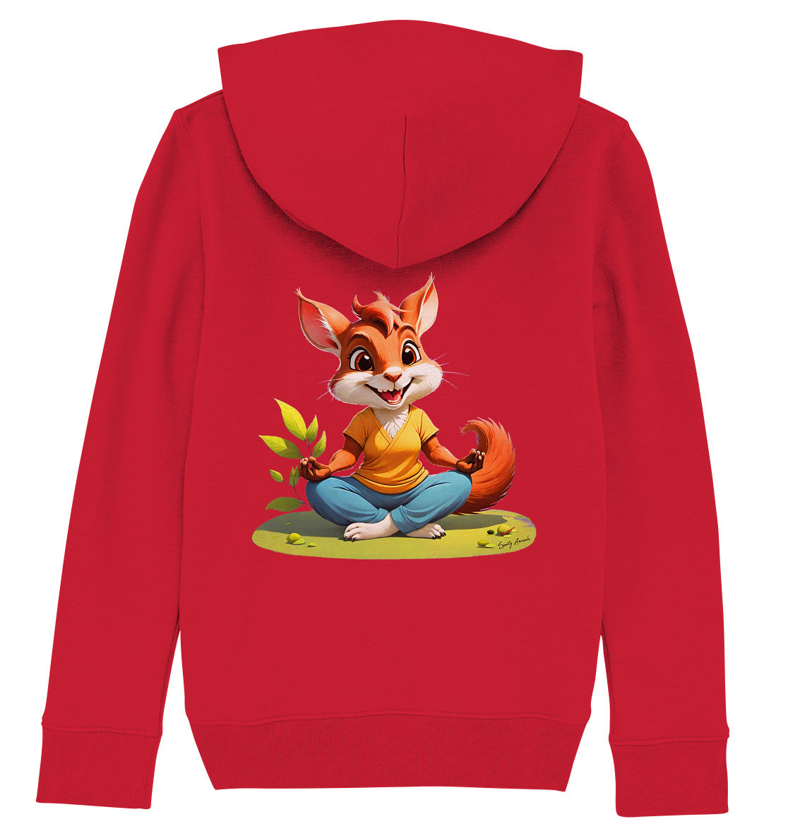 Yoga Sqirrel - Kids Organic Hoodie