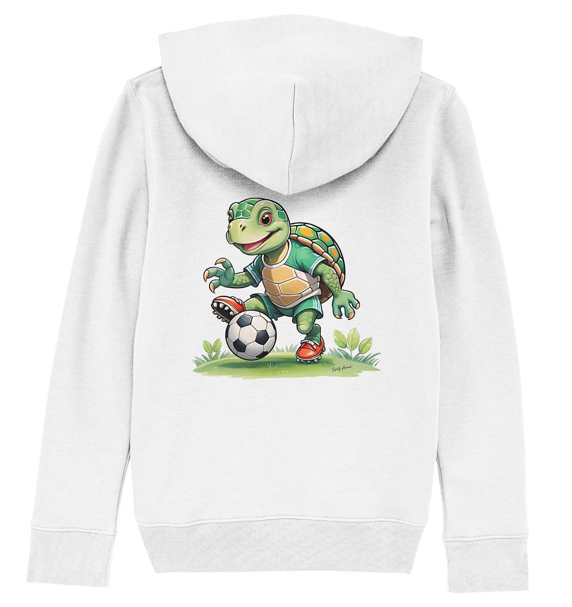 Soccer Turtle - Kids Organic Hoodie