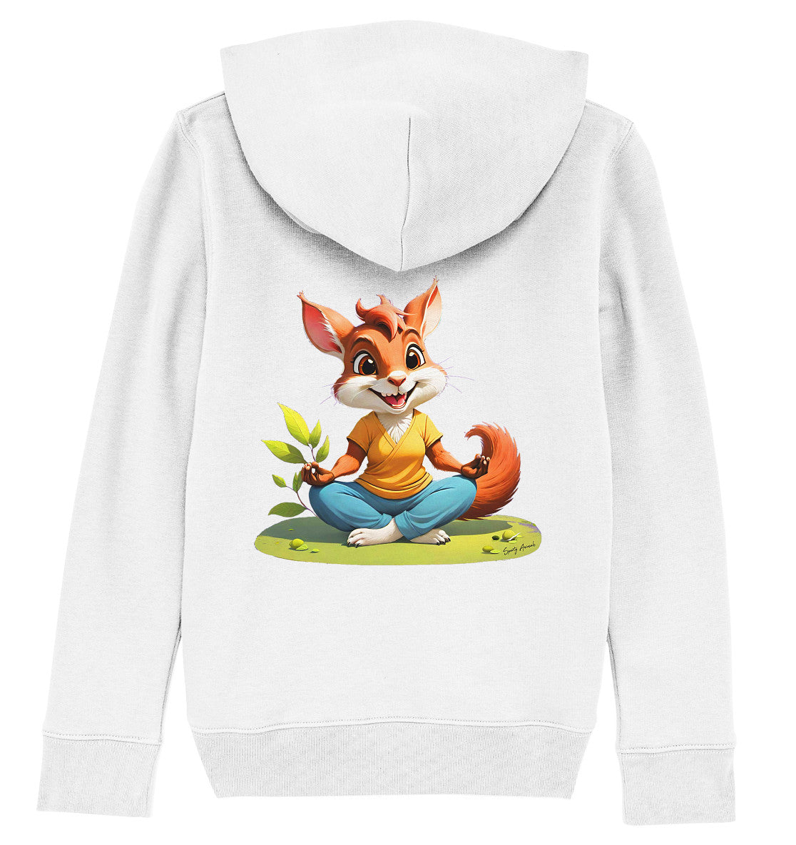 Yoga Sqirrel - Kids Organic Hoodie