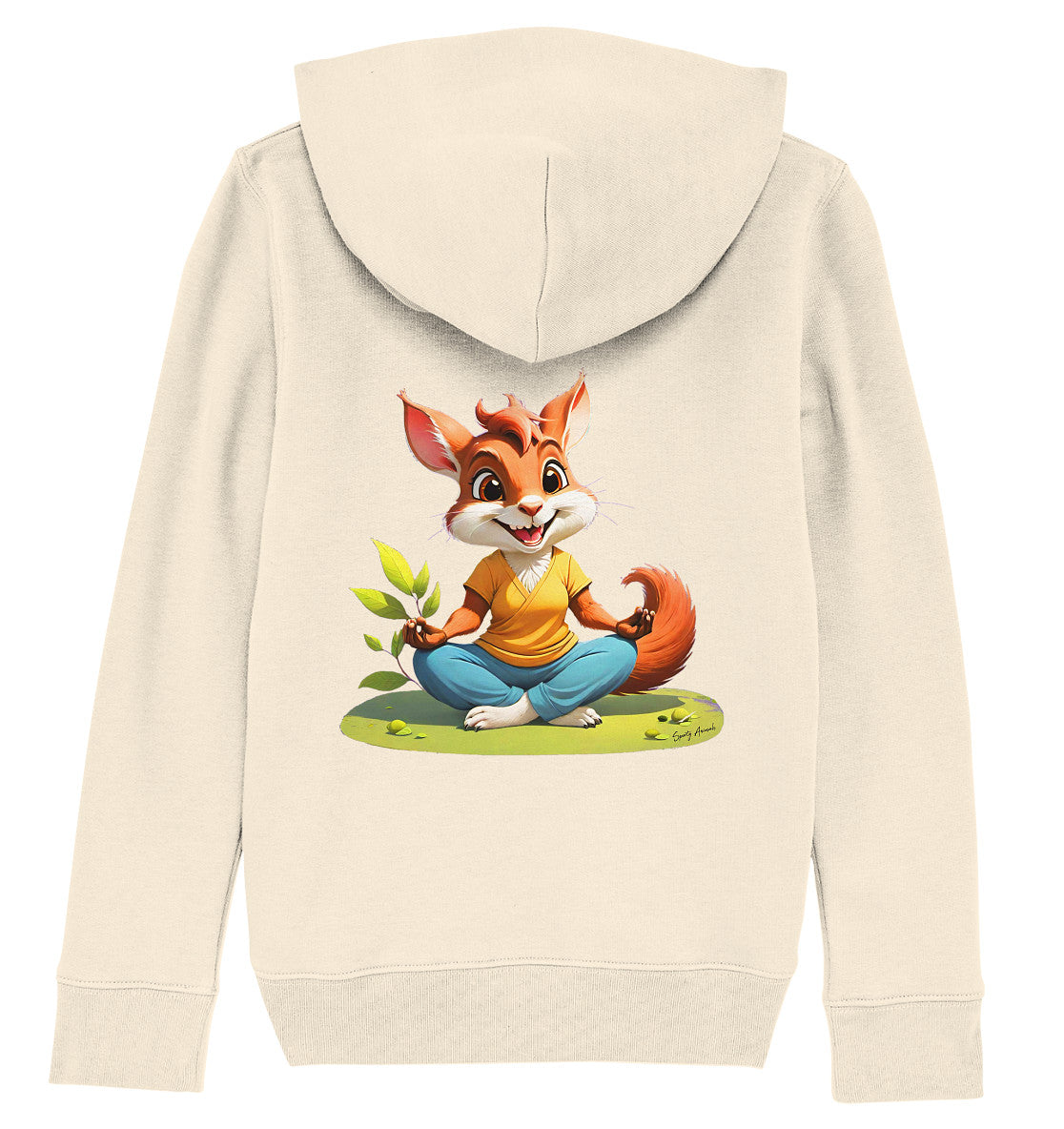 Yoga Sqirrel - Kids Organic Hoodie