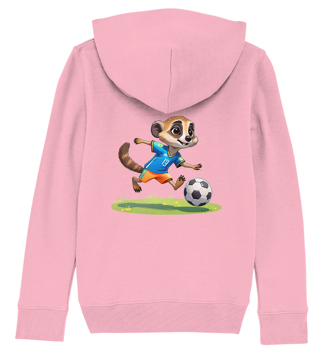 Soccer Meerkat - Kids Organic Hoodie