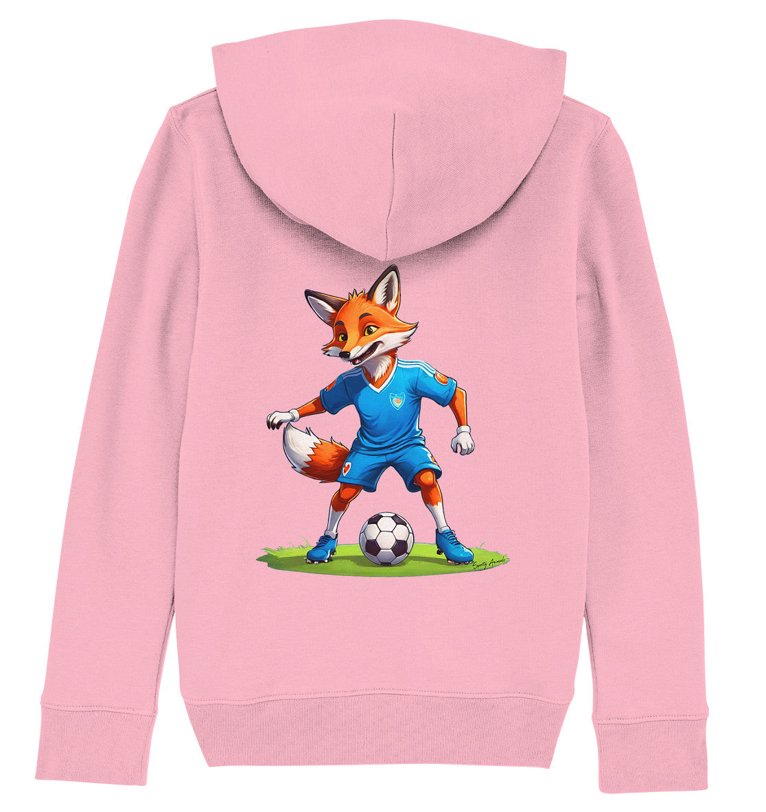 Soccer Fox - Kids Organic Hoodie