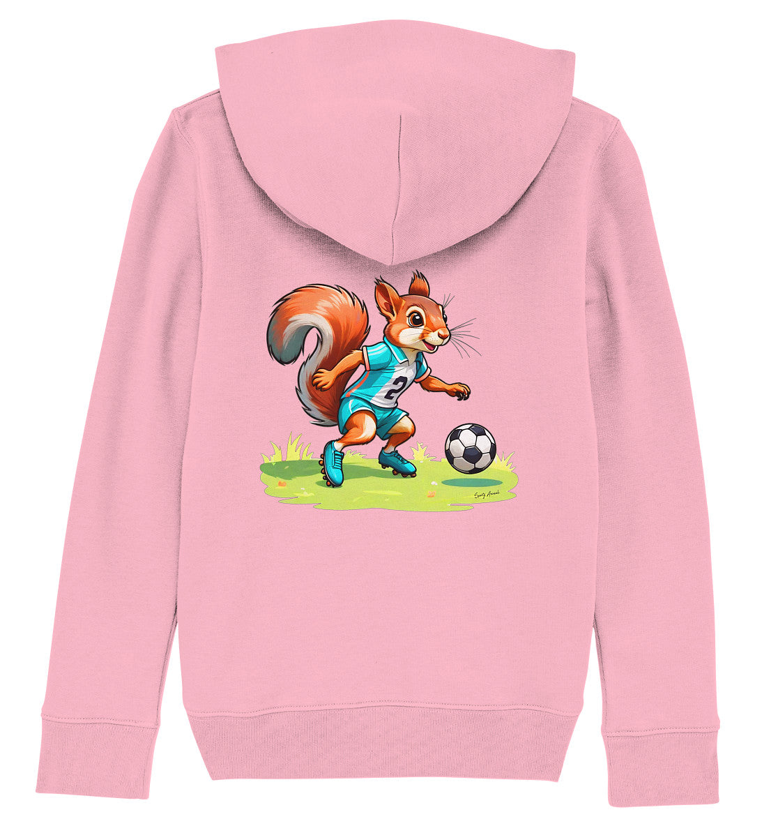 Soccer Sqirrel - Kids Organic Hoodie