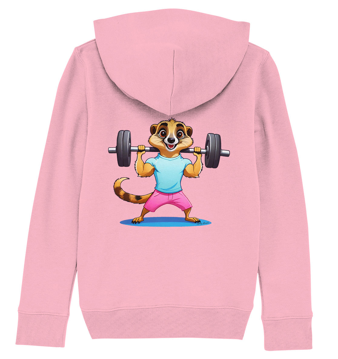 Fitness Meerkat - Kids Organic Hoodie