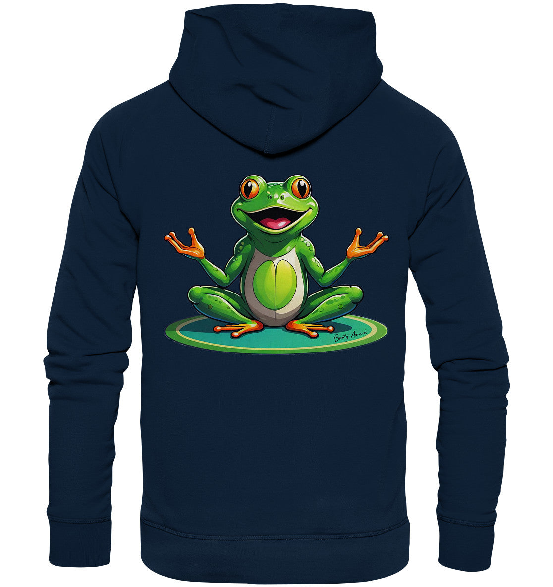 Yoga Frog - Organic Basic Unisex Hoodie