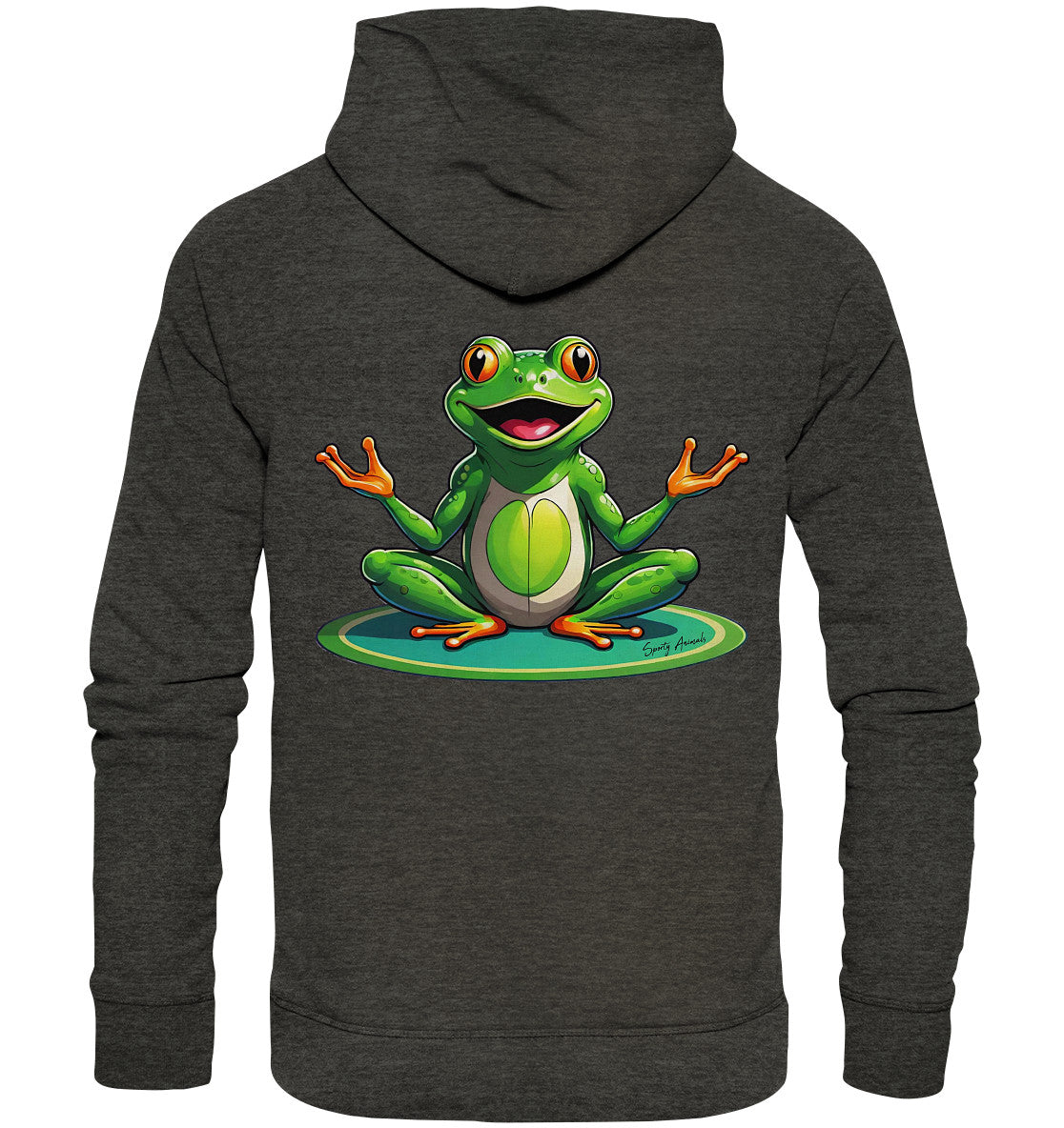 Yoga Frog - Organic Basic Unisex Hoodie