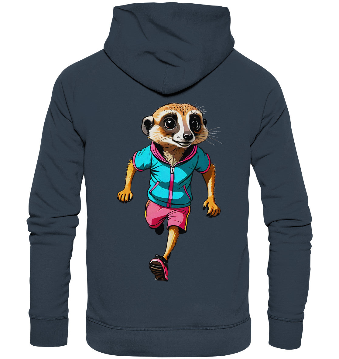 Jogging Meerkat  - Organic Basic Unisex Hoodie