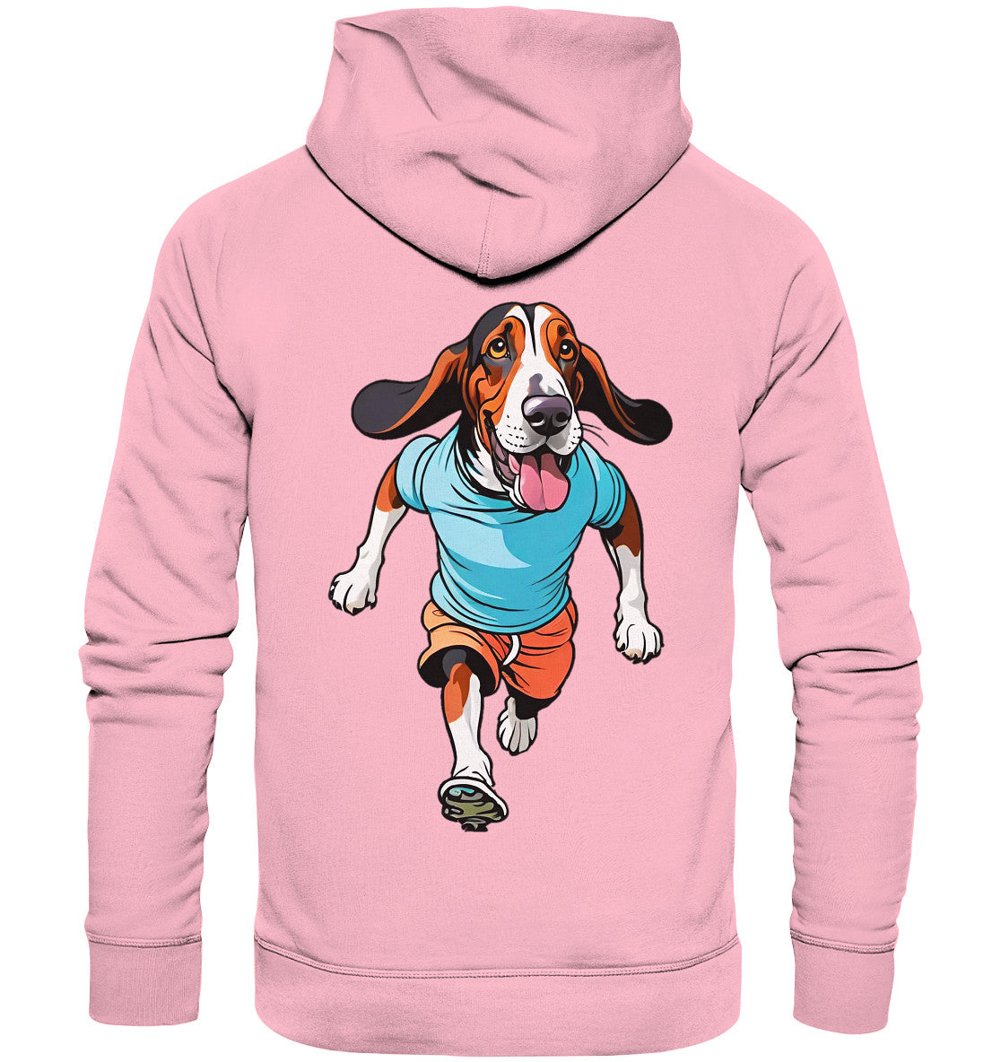 Jogging Dog - Organic Basic Unisex Hoodie