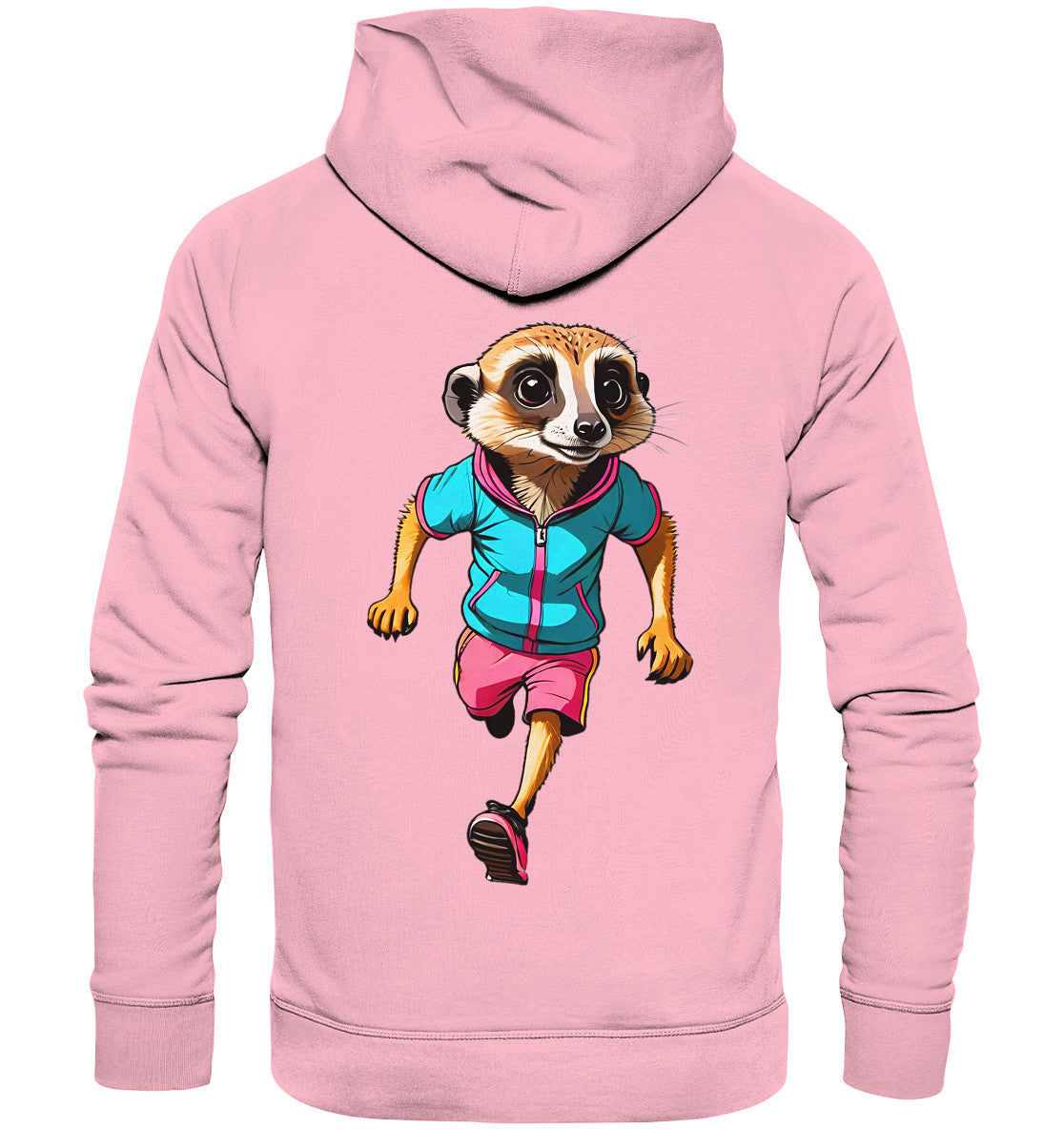 Jogging Meerkat  - Organic Basic Unisex Hoodie