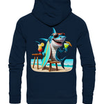 Surfing Shark - Organic Fashion Hoodie