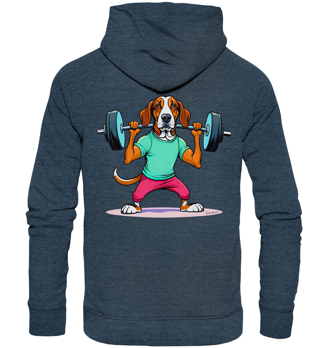 Fitness Dog  - Organic Fashion Hoodie