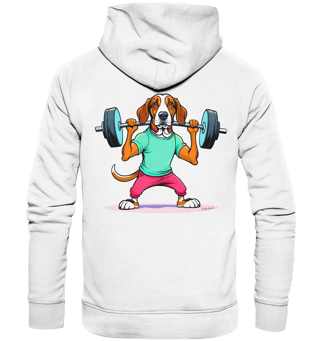 Fitness Dog  - Organic Fashion Hoodie