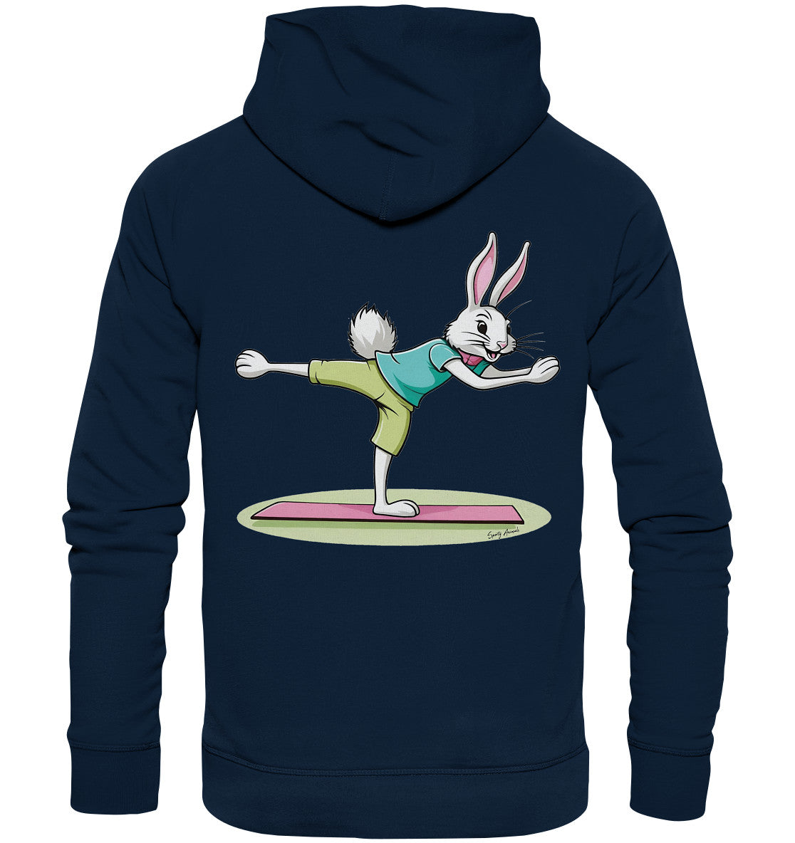 Pilates Bunny - Organic Hoodie