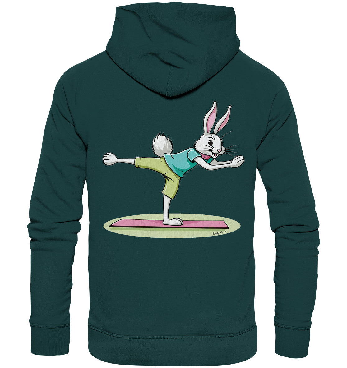 Pilates Bunny - Organic Hoodie