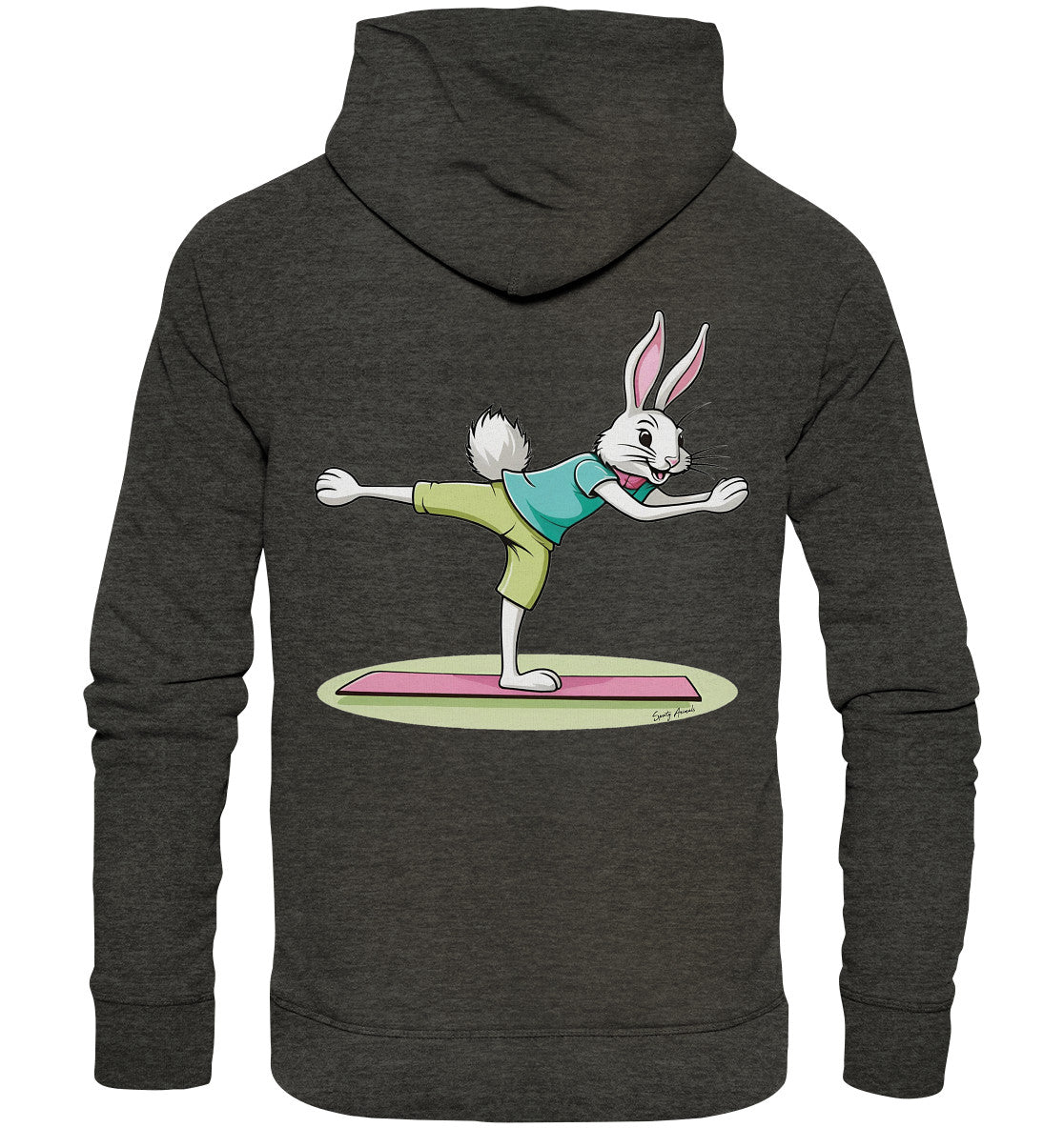 Pilates Bunny - Organic Hoodie