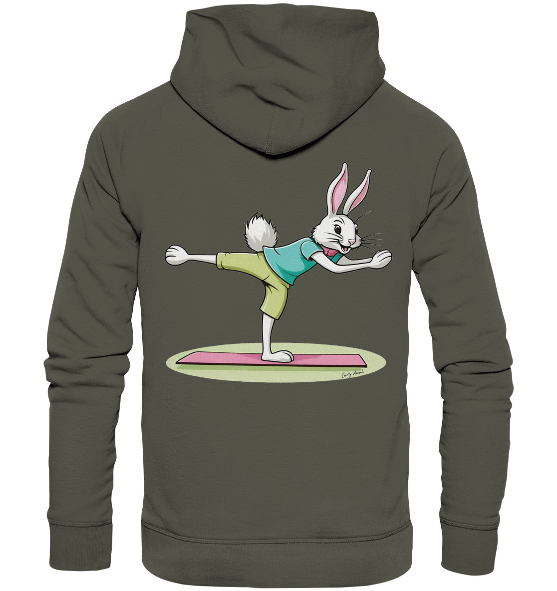 Pilates Bunny - Organic Hoodie