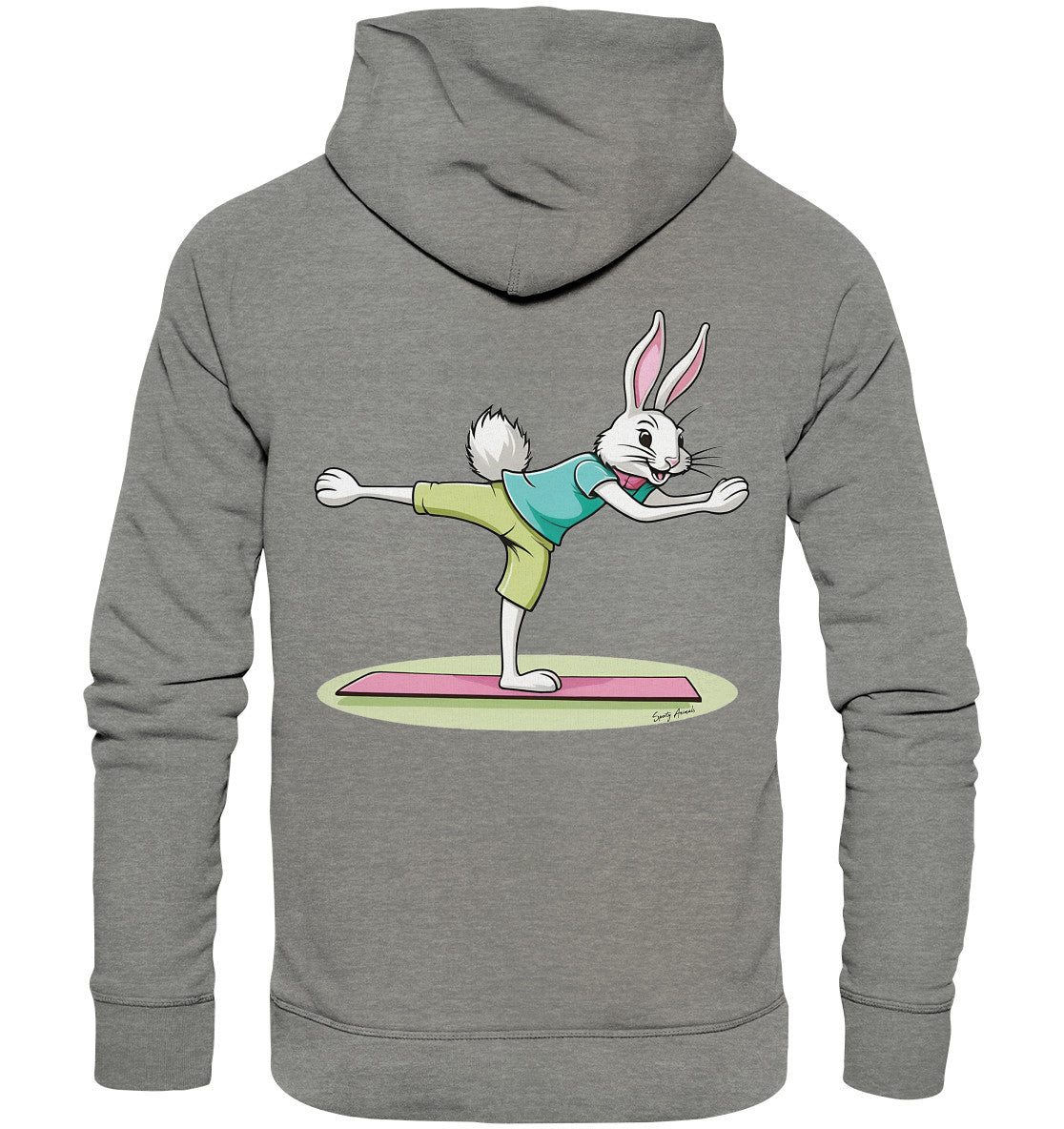 Pilates Bunny - Organic Hoodie