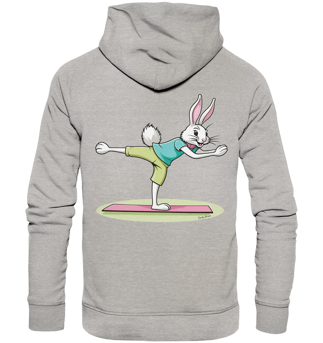 Pilates Bunny - Organic Hoodie